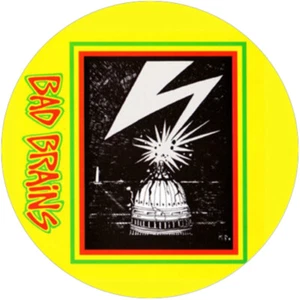 Imán/Magnet Bad Brains Logo . hardcore punk rock and roll - Imagen 1 de 2