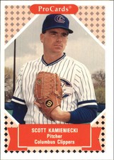 1991-92 ProCards Tomorrow's Heroes #110 Scott Kamieniecki
