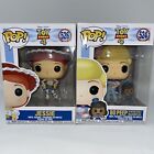 NIB Toy Story 4 Funko Pops Lot of 2 Bo Peep W/Officer Giggle#524  and Jessie#526