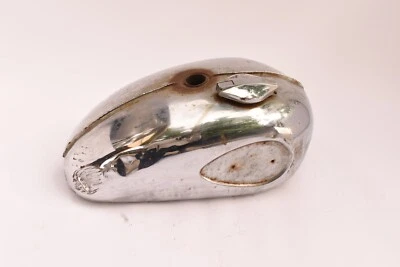 Original BSA A65 A50 650 A65T Lightning Fuel Petrol Gas Tank Chrome Steel - Image 1 of 4