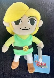 2014 The Legend of Zelda the Wind Waker Little Buddy Link 8” Plush Nintendo NWT