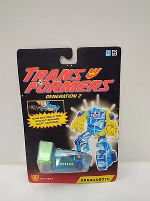 Transformers Generation 2 Sparkbots Autobot New in Box Blaze - Image 1 of 4