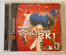 World Series Baseball 2K1 (Sega Dreamcast, 2000) Working, Complete with Manual 