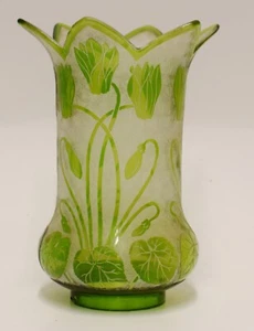 Liberty Glass ORIGINALE  VETRO DA LAMPADA LIBERTY 1880 ca - Picture 1 of 5