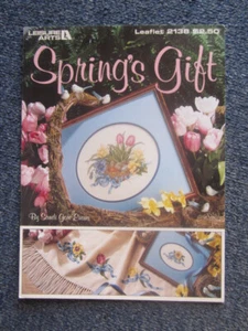 CROSS STITCH SPRING'S GIFT   NO. 2138  GREAT  **MUST SEE ** - Picture 1 of 1