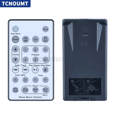 Replace Remote Control For Bose Wave Music System AWRCC3 AWRCC4 AWRCC5 AWRCC6 - Image 1 of 4