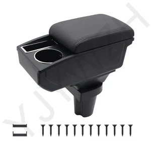 Double Layer Armrest Box For Honda CR-Z CRZ Storage Box With Cup Holder - Picture 1 of 9