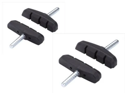 BBB 2 Pairs CantiStop 65mm Rim Brake Pads in Black - Image 1 of 2