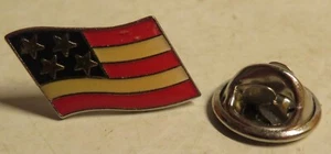 VINTAGE AMERICAN FLAG ENAMEL LAPEL HAT PIN USA US United States TIE TACK 5/8" wi - Picture 1 of 7