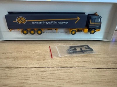 WIKING 1:87 Scania Asg Molto Buone Condizioni IN Conf. Orig. - Immagine 1 di 2