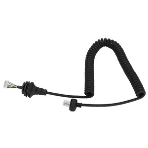 Speaker Mic Hand Microphone Cable Cord Fit for ICOM Radio Mic HM-152 HM154 F121 - Zdjęcie 1 z 8