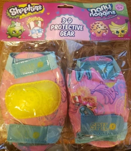 Shopkins 3-D Protective Gear Pad Set Narly Noggins Bike Skateboard Kids 5+ NEW - Picture 1 of 2