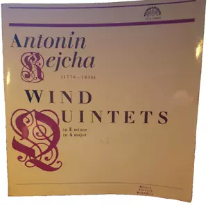 Reicha - The Reicha Wind Quintet – Wind Quintets Supraphon – SUA 19663 LP - Picture 1 of 6
