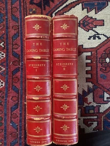 The Gaming Table It’s Voltaires And Victims 2 Volumes 1870 by Andrew Steinmetz - Picture 1 of 7