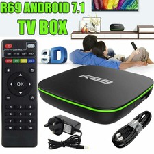 R69 TV BOX SMART Android 7.1 2020 4K WiFi KDPLAYER Quad Core 3D Media Player UK