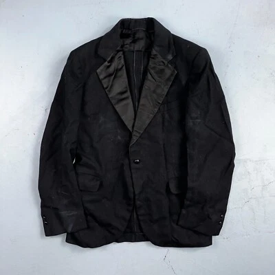 VTG 1920s Mens 1 PC Suit Tuxedo Coat Jacket Pants Black 20s 30s Antique - Image 1 of 4