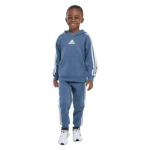 Adidas Kids' 2-Piece Active Set Outfit Boys, Blue 4 T - Picture 1 of 5