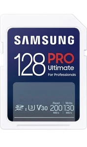 Samsung PRO Ultimate SD card, 128 GB - Picture 1 of 3