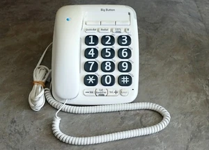 BT Corded Telephone - Big Button 200. - Zdjęcie 1 z 4