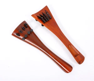 1pcs Top Grade 4/4 Cello Tailpiece 4 string Red Wood with Fine tuner - Picture 1 of 4