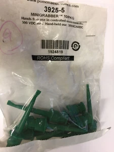 POMONA 3925-5 MINI GRABBER GREEN SOLDER 0.090" 2 PCS - Picture 1 of 1