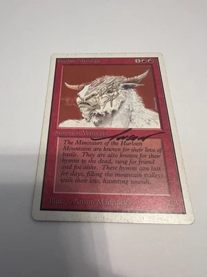 Hurloon Minotaur Unlimited Signed Autograph Anson Maddocks - B - Image 1 of 2