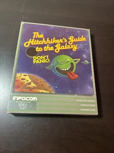 Hitchhiker's Guide to the Galaxy 1984 IBM PC Floppy Infocom Interactive Fiction - Bild 1 von 9