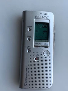 Sony IC Recorder ICD-B7 Gray Handheld Digital Voice Recorder | Tested - Picture 1 of 5