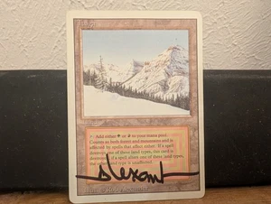 Taiga Signed MTG Magic The Gathering Revised Dual Land - Picture 1 of 10