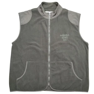 Boyt Harness Company Fleece Vest Men's 3XL Green Full Zip Save Habitat Hunt NWTF - Picture 1 of 9