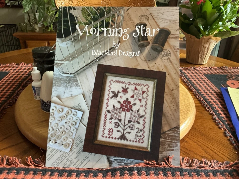 Blackbird Designs Morning Star Counted Cross Stitch Pattern 6R - Image 1 of 1