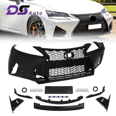 Fit 2006-13 Lexus IS250 IS350 Bumper Kit W/LED Fog Light Lip Conversion To 2021+ Foto 1 de 4