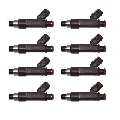 8x Inyectores de combustible para Toyota Tundra Sequoia Lexus GX470 LX470 4,7 L V8 Foto 1 de 4