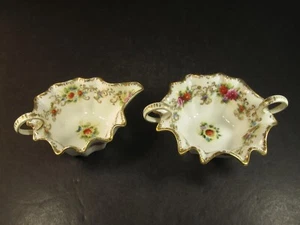 Fancy Ornate Old Nippon Noritake Porcelain Cream & Sugar Set - Picture 1 of 7