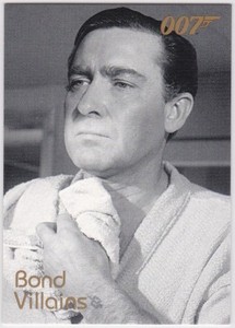 JAMES BOND IN MOTION VILLAINS F62 GUY DOLEMAN AS COUNT LIPPE IN THUNDERBALL