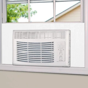 BJADE'S Window Air Conditioner Side Insulated Foam Panel, One-Piece Full Surroun - Picture 1 of 12