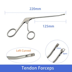 Tendon Forceps Knee  Forceps for Arthroscopy Orthopedic Surgery Instruments - Picture 1 of 12
