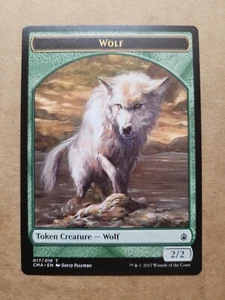 Wolf Token (17/19) Commander Anthology - NM-LP CMA MTG Magic Green BULK DISCOUNT - Picture 1 of 2