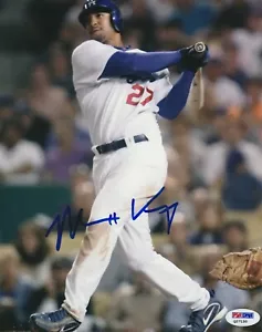 MATT KEMP Signed Los Angeles DODGERS 8x10 PHOTO w/ PSA COA - Picture 1 of 1