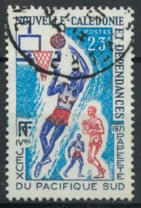 New Caledonia 1971 South Pacific Games 23f basketball SG 489 used *COMBINED POST - Picture 1 of 1