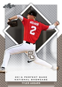 10-Count Lot Tyler Ahearn 2016 Leaf Perfect Game NIKE All-American Rookies