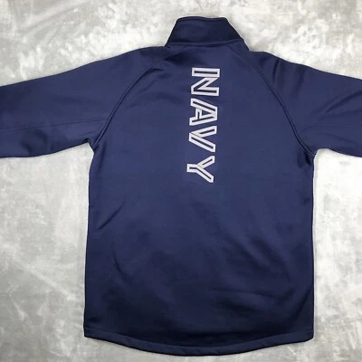 Chaqueta polar Under Armour NAVY Storm para hombre XL azul cremallera completa equipo frío atlético Foto 1 de 4