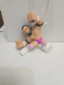Mattel WWE Rumblers Slam City Damien Sandow vs Alberto Del Rio purple wrestling - Picture 1 of 3