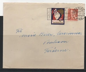 DENMARK # 2-1320 # COVER WITH CHRISTMAS SEAL: 1958 # SANTA IS COMING # - Picture 1 of 1