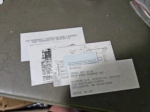 DM&IR Wood Caboose Decals (N Scale)(New) - Picture 1 of 3
