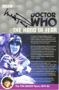 Doctor Who: The Hand of Fear DVD Insert Signed by JUDITH PARIS - Picture 1 of 1