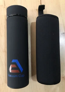 All in ONE Travel Mug - Tea Infuser Bottle - Insulated HOT Coffee Thermos 16.9oz - Picture 1 of 5
