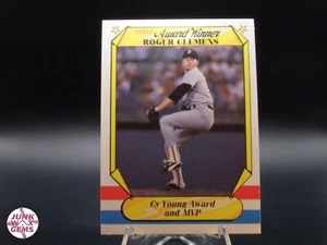 1987 Fleer Award Winners #9 Roger Clemens NM - Picture 1 of 2