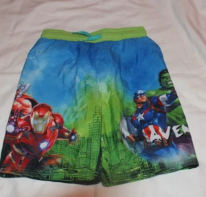 Marvel Avengers Character Boys Swim Trunks  Size 7 - Picture 1 of 1