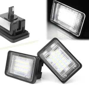 2X 18LED License Number Plate Light Fit Mercedes Benz GLK X204 GLK350 2008-2015 - Bild 1 von 7